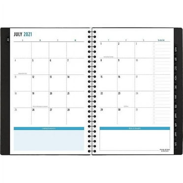 8.5 x 5.5 in. At-A-Glance Student Academic Weekly & Monthly Planner, Multicolor - Small