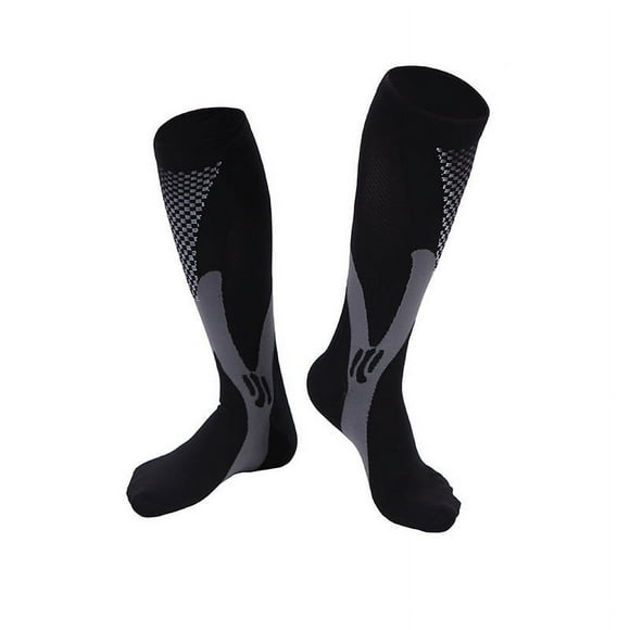 1 Pairs Compression Socks, 20-30 Mmhg Medical Sport Compression Socks Men Nurse Pregnancy Edema Varicose Veins