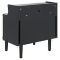 thumbnail image 5 of Safavieh Tameka Modern Mdf and Solidwood Night Stands, Black/Gold, 5 of 6