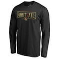 thumbnail image 2 of Men's Black Atlanta United FC Unite the ATL Long Sleeve T-Shirt, 2 of 3