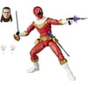 Power Rangers Lightning Collection Zeo Red Ranger 6-Inch Premium Collectible Action Figure Toy with Accessories