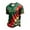 00_Green2, variant on 2026 Mexico Shirts for Kids Mexican Graphic Soccer T-Shirts, Mexico Flag Leopard Print Boys Girls Short Sleeve Casual Sports Tops