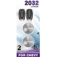 thumbnail image 1 of Key Fob Replacement Batteries for Chevy GMC Chevrolet Tahoe Suburban Acadia Yukon Terrain, 1 of 5
