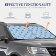 thumbnail image 4 of Saiise French Bulldog Puppy for Foldable Car Sun Shades (2-Pack) Offer Sun Protection with an Easy-fold Design for Convenient Windshield Shading-Large, 4 of 6