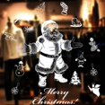 thumbnail image 1 of Pegatinas de decoración de ventana de copo de nieve de Navidad, pegatinas de alce de copo de nieve, decoraciones de Feliz Navidad para el hogar, Año Nuevo 2023, 1 of 4