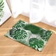 thumbnail image 2 of Advancent Alfombra de baño antideslizante moderna verde hecha con poliéster para una alfombra antideslizante suave y cómoda Juegos de accesorios de baño, 2 of 6