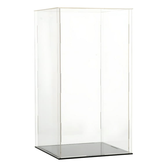 LAMIRO Acrylic Display Case for Collection Model Dolls - 30x15x15cm