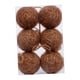 thumbnail image 5 of 6 bolas navideñas de espuma envueltas en hilo con cuerda para colgar, adornos para el hogar, para aniversarios y interiores. Camello, 5 of 8