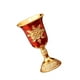 thumbnail image 4 of europea, , copa de metal, minicolección, copa de cóctel, copa en relieve, europea, para decoración del hogar Rojo, 4 of 8