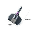 thumbnail image 3 of TIMIFIS Vacuum Cleaner Bed Vacuum Cleaner, Mattress Vacuum Cleaner 7.5KPa Handheld Deep Mattress Cleaner High-Frequency Double Beat, Suitable For Bedding, Sofa, Other Fabric Surfaces -, 3 of 6