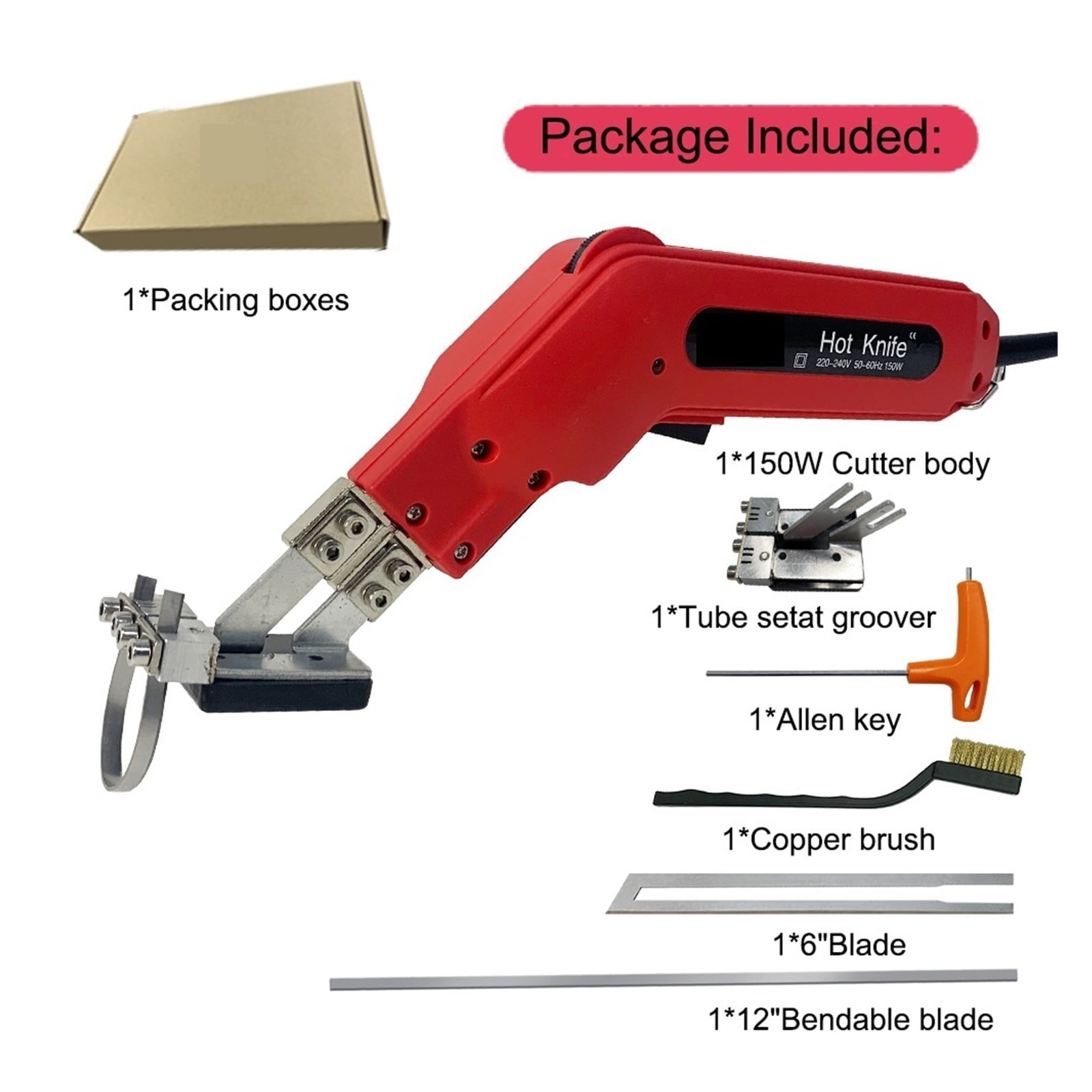 Foam Cutter Hot Knife Electric Foam Cutting Machine Sofoam Cutter DIY Cutting Tools Foam Cutter ,Durable Design