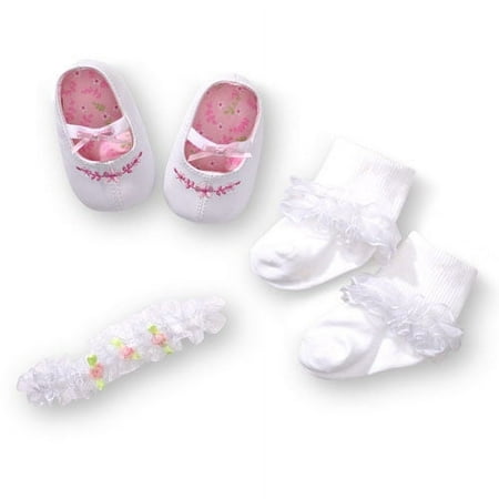 Child Of Mine Com Girls Mj Shoe & Sock Set