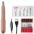 thumbnail image 1 of Taladro de uñas en forma de bolígrafo, taladro de uñas en forma de bolígrafo eléctrico, pulidor de uñas eléctrico portátil profesional con USB, máquina de taladro de uñas para el hogar, 1 of 4