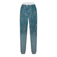 thumbnail image 5 of Birdeem Pantalon à Cordon Imprimé à Blocs de Couleur pour Femmes, 5 of 5