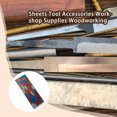 thumbnail image 3 of Compound Wood Colorful Spiricle Board DIY Self-Assembly Handmade Sheet Compound Wood Small Colorful Cutter Handle Musical Tableware Workshop 130X45X8MM, 3 of 9