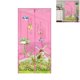 thumbnail image 1 of Cortina de malla magnética para puerta, duradera y resistente, mosquitera, manos libres, 90 x 210 cm, color rosa, 1 of 2