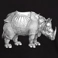 thumbnail image 3 of CafePress - Durer Rhino Black T Shirt - Men's Classic Graphic Cotton T-Shirt, 3 of 4