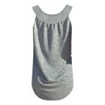 thumbnail image 5 of WXLWZYWL Dressy Tops for Women Denim Shirt Women Tank Tops with Built in Bras Tankini Bathing Suits for Women womens 3/4 sleeve tops and blouses Women T Shirt Dress, 5 of 7