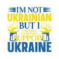 thumbnail image 3 of CafePress - I'm Not Ukrainian But I Support Ukraine T Shirt - Infant T-Shirt, 3 of 4