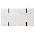 thumbnail image 5 of SEI Furniture Rangley Faux Marble Top Cocktail Table in Black-White, 5 of 5