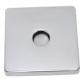 thumbnail image 1 of Extra Large Stainless Steel Square Shower Arm Cover Plate, Universal Decorative Shower Arm Flange with Sleeks Modern Design for Bathroom, 1 of 7