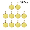 thumbnail image 4 of 20 Pcs Bijoux DIY Pendentif Fournitures Plateaux Ronds Couvercles Kit Accessoires Collier Fait Main (6mm), 4 of 8