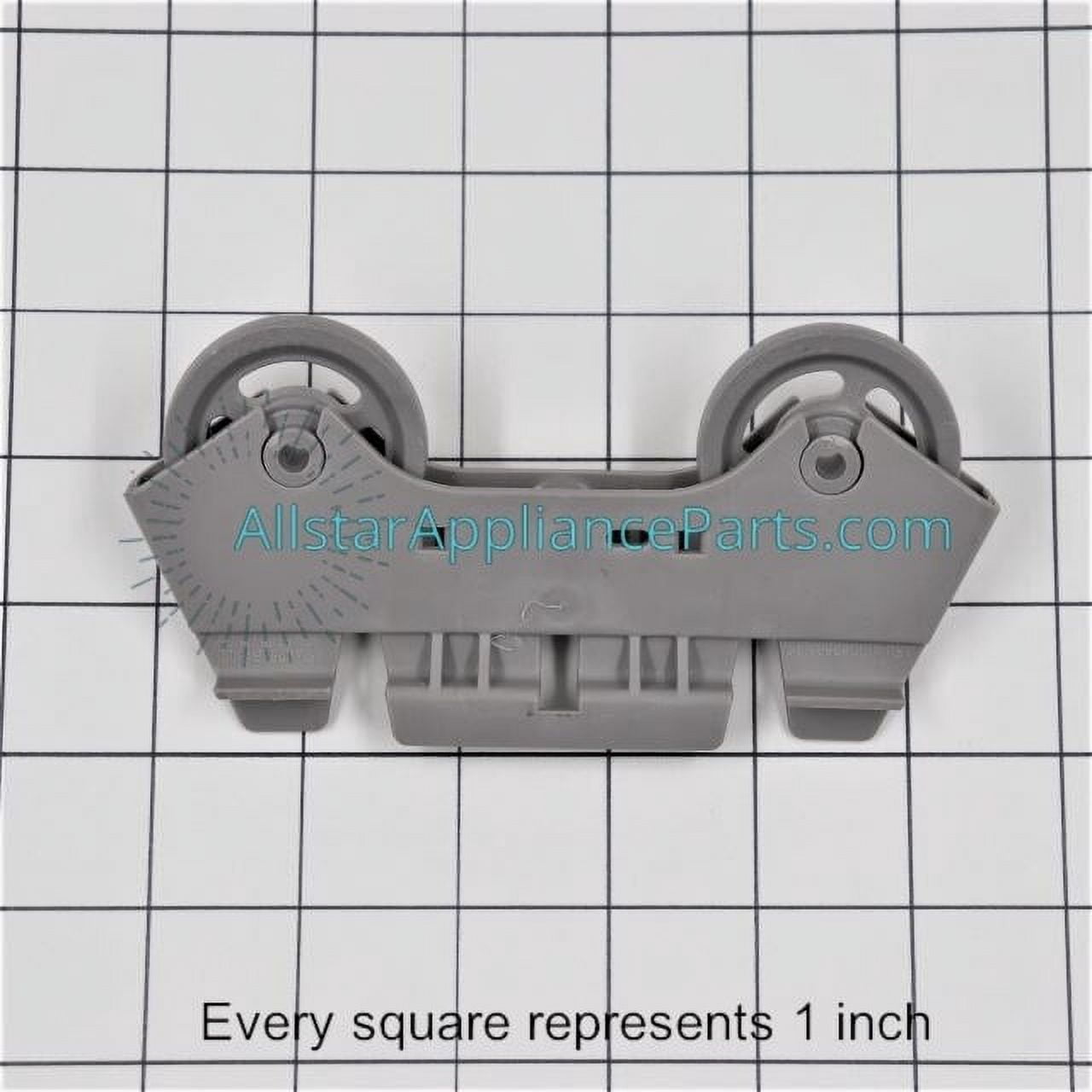 whirlpool part number 8268713: wheel & transport assembly