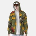 thumbnail image 2 of Balery Humming Bird Sudadera ligera de manga larga con capucha y protección solar UPF 50+ para hombre y mujer, ideal para pesca y running-3X-Large, 2 of 7
