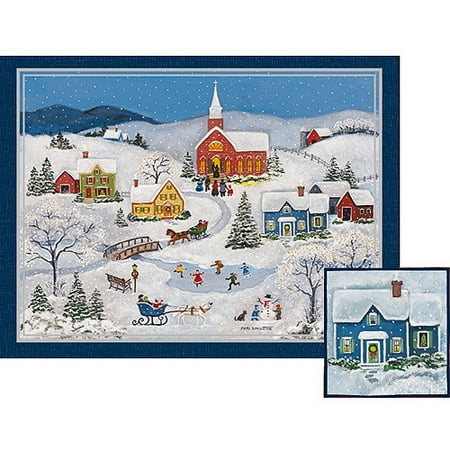 Lang "Snowy Evening" Deluxe Boxed Christmas Cards