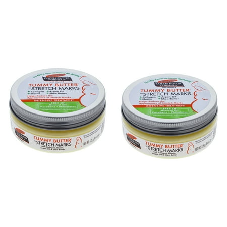 Cocoa Butter Formula Tummy Butter for Stretch Marks With Vitamin E - Pack of 2 by Palmers for Unisex - 4.4 oz Treatment
