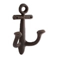 thumbnail image 2 of Accent Plus 4506591 Cast Iron Anchor Wall Hook, Brown, 2 of 2