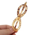 thumbnail image 5 of Unique Bargains 1 Pc Fashion 8-Shaped Hair Clips Hairdo Clip Light Brown, 5 of 5