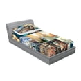 thumbnail image 2 of Ambesonne Nautical Fitted Sheet & Pillow Sham Set, Venice Canals, Twin, Multicolor, 2 of 2