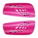thumbnail image 5 of Espinilleras de fútbol para deportes al aire libre, transpirables, cómodas, compactas, con amortiguación de EVA. Rosa roja, 5 of 9