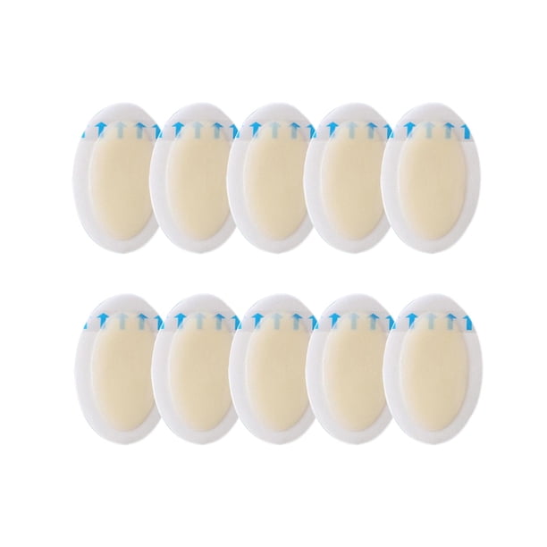 10 Piezas de Pegatinas Protectoras de Talón Sunnimix Almohadillas de Blíster Antifricción Multifuncionales Núcleo de PE