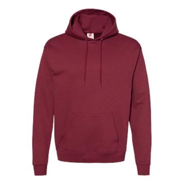 Hanes B22000438 Ecosmart Sweat à Capuche, Grenat - 3TG