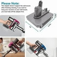 thumbnail image 4 of Adapter for Dy.son 21.6V Type-B DC31 DC34 DC35 DC44 DC45 Vacuum Cleaner, Convert for Ma*kita 18V Lithium Battery to for Dy.son DC31 DC45 Animal Handheld Cordless Vacuum (Only Fit for Type B), 4 of 6