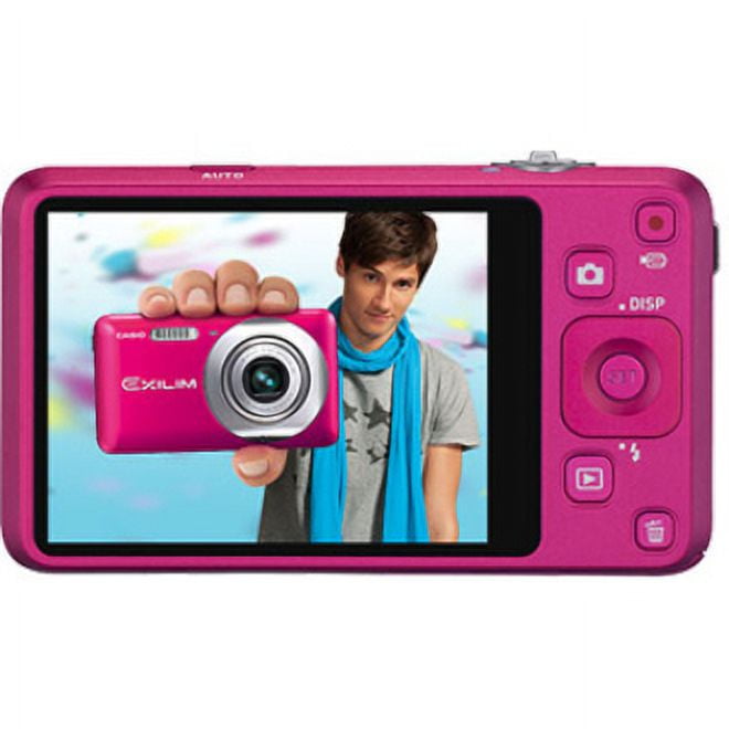 Exilim EX-Z800 14.1 Megapixel Compact Camera, Vivid Pink