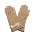 thumbnail image 2 of Elegant Women's Winter Thermal Gloves with Bow, 2 of 5