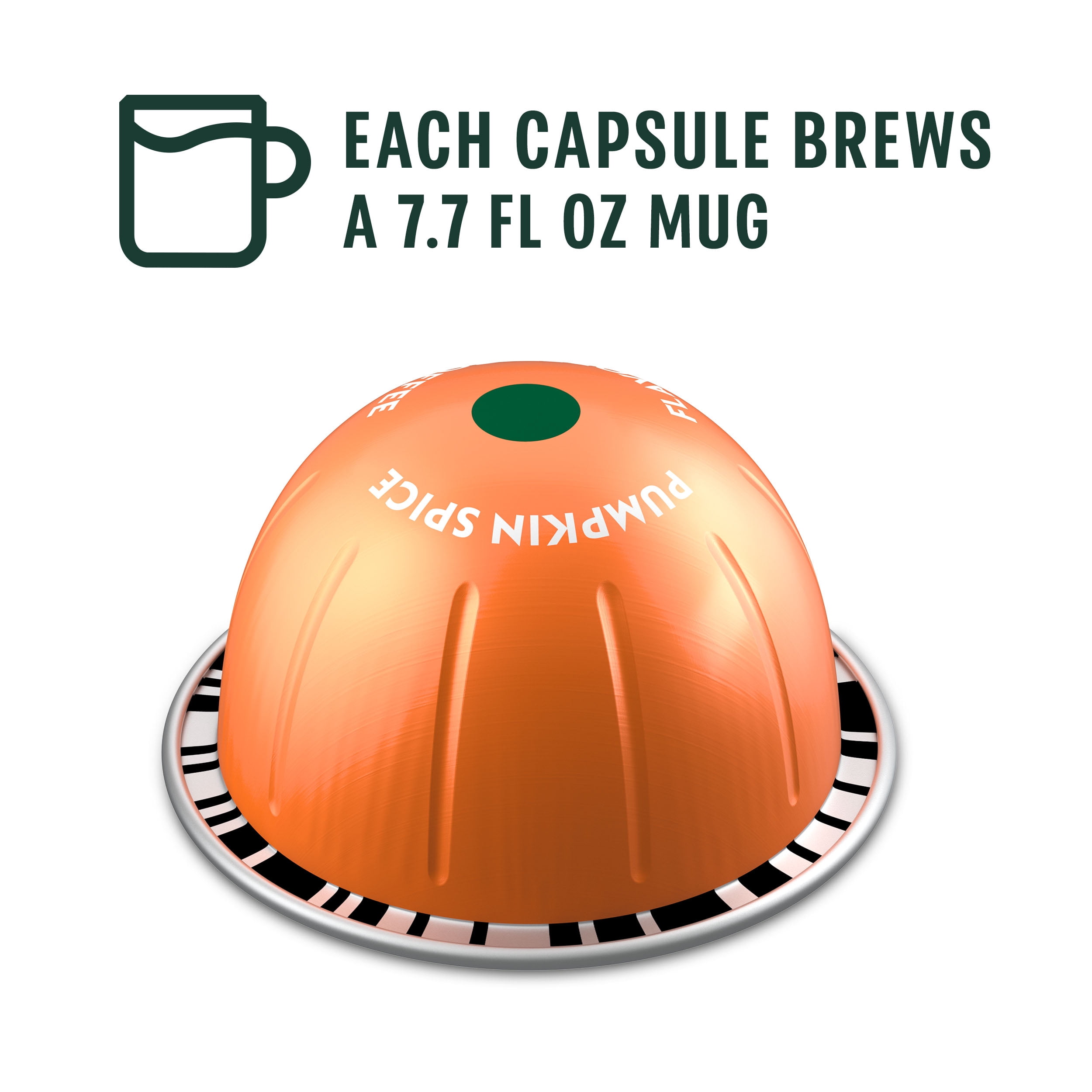 Nespresso Bundle, Vertuo Next Machine and Starbucks Pumpkin Spice Capsules, 16 Pods