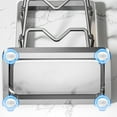 thumbnail image 4 of Stainless Steel Pots Lid Rack Rustproof Cutting Board Holder Multifunctional Wall Mounted Kitchen Organiser Stand, 4 of 8