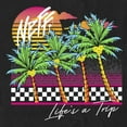 thumbnail image 2 of Men's NEFF Life's a Trip Graphic Tee Black Small, 2 of 5