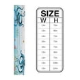 thumbnail image 6 of Table Runner Dresser Scarves 120 Inch Long, Marine Ocean Octopus Huge Monster Linen Dining Table Runners Seaweed on Wooden Grain Tabletop Scarf for Wedding Holiday Party Kitchen, 6 of 7