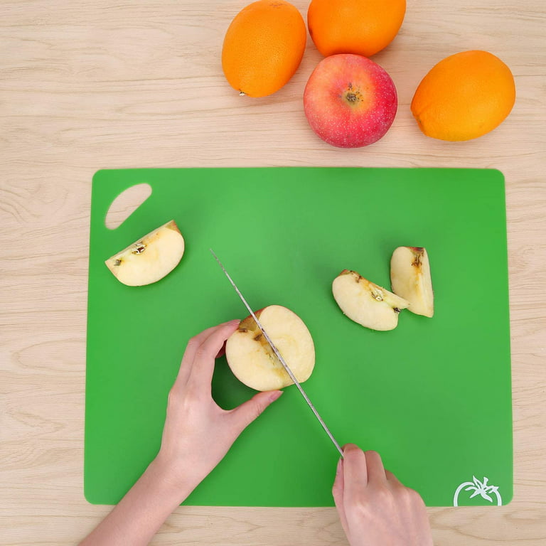 6Pcs Set Cutting Board Chopping Boards Flexible NonSlip Vegetable