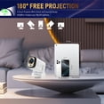 thumbnail image 3 of Proyector portátil Ear&ear HY260 PRO 1080P 4K 300lm Android 11, 3 of 9