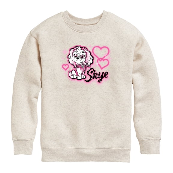 Paw Patrol - Skye Airbrush Graphic Fleece Sweatshirt