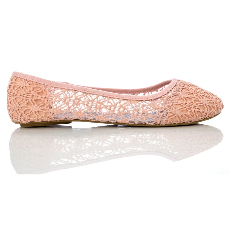 Blush ballet flats hot sale