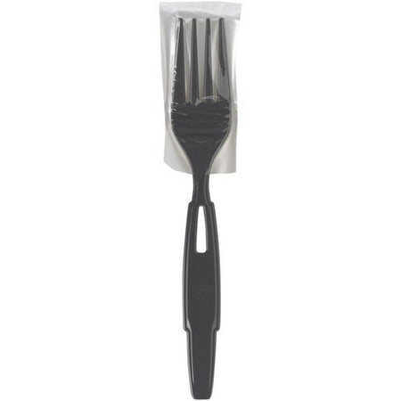 Dixie Ultra SmartStock Fork 960/Carton - 1 x Fork - 6.40  Length Fork - Disposable - Polypropylene Plastic - Black