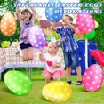 thumbnail image 7 of Dserhfy 19" Inflatable Easter Eggs Decorations Giant Easter Egg Ornament Colorful Eggs Outdoor Yard Decor for Living Room Office Garden Lawn, 7 of 7