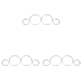 thumbnail image 1 of Marco Decorativo para Coche Cubierta Frontal E46 4 Uds., 1 of 6